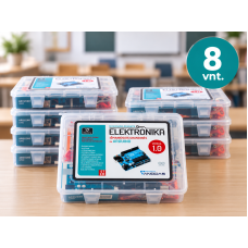 Išmaniosios grandinės su Arduinu - 8 vnt pažengusiųjų klasės rinkinys